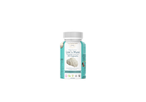 Lion’s Mane (Hericium erinaceus) Mushroom Capsules - Image 3