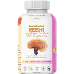 Reishi (Ganoderma lucidum) Mushroom Capsules