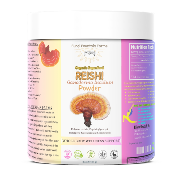 Organic Reishi Mushroom Powder