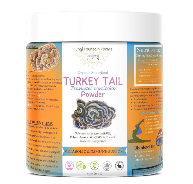 Organic Turkey Tail Mushroom Powder
